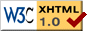 XHTML validiert